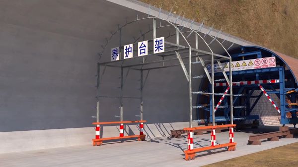恒山区隧道施工动画制作公司 - 隧道施工工艺和施工方法 - 隧道施工汇报动画视频 - bim 工程施工动画